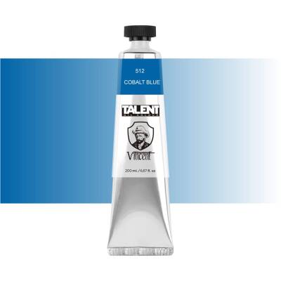 Vincent Talent Yağlı Boya 200 ml 512 COBALT BLUE - 1