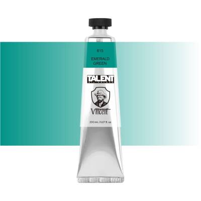 Vincent Talent Yağlı Boya 200 ml 615 EMERALD GREEN - 1