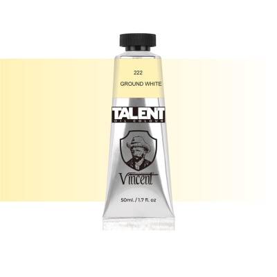 Vincent Talent Yağlı Boya 50 ml 222 GROUND WHITE - 1