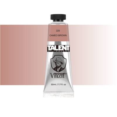 Vincent Talent Yağlı Boya 50 ml 225 CAMEO BROWN - 1