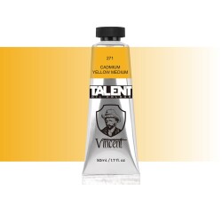 Vincent Talent Yağlı Boya 50 ml 271 CADMIUM YELLOW MEDIUM - 1