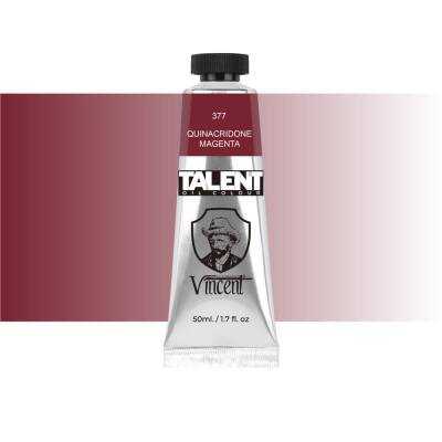 / /Vincent Talent Yağlı Boya 50 ml 377 QUINACRIDONE MAGENTA - 1