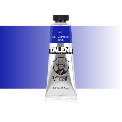 Vincent Talent Yağlı Boya 50 ml 504 ULTRAMARINE BLUE - 1