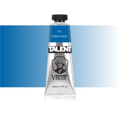 Vincent Talent Yağlı Boya 50 ml 512 COBALT BLUE - 1