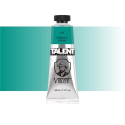 Vincent Talent Yağlı Boya 50 ml 615 EMERALD GREEN - 1