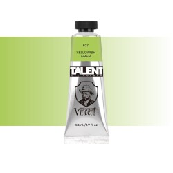 Vincent Talent Yağlı Boya 50 ml 617 YELLOWISH GREEN - 1