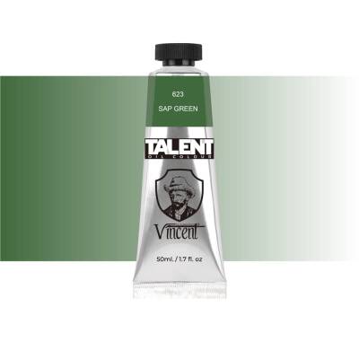Vincent Talent Yağlı Boya 50 ml 623 SAP GREEN - 1