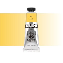 Vincent Talent Yağlı Boya 50 ml 802 GOLD - 1