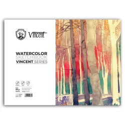 Vincent Watercolor Sketchbook White Suluboya Blok 300 gr 30x40 cm 10 Sayfa - 1