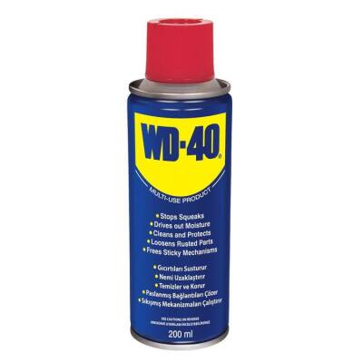 WD-40 Çok Amaçlı Pas Sökücü - Yağlayıcı Sprey 200 ml - 1