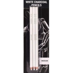 White Charcoal Füzen (Beyaz Kömür Kalem) 3 Adet - 1