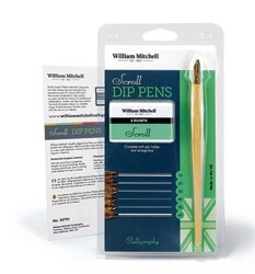 William Mitchell Scroll Dip Pen Set - 1