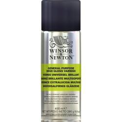 Winsor & Newton All Purpose High Gloss Varnish Çok Amaçlı Parlak Sprey Vernik 400 ml. - 1