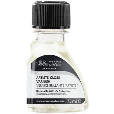 Winsor & Newton Artists' Gloss Varnish Parlak Resim Verniği 75 ml. - 1