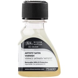 Winsor & Newton Artists' Satin Varnish Saten Resim Verniği 75 ml. - 1