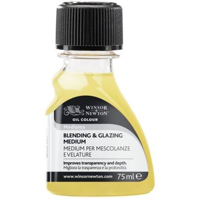 Winsor & Newton Blending & Glazing Medium Karıştırma ve Cilalama Medyumu 75 ml. - 1