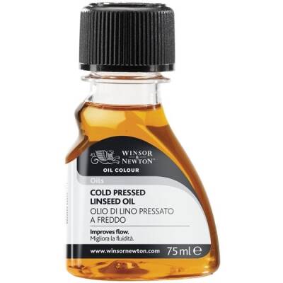 Winsor & Newton Cold Pressed Linseed Oil Soğuk Pres Keten Yağı 75 ml. - 1