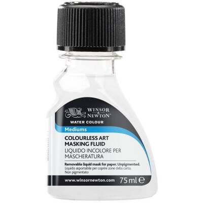 Winsor & Newton Colourless Art Masking Fluid Renksiz Maskeleme Sıvısı 75 ml. - 1