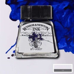 Winsor & Newton Drawing Ink Çizim Mürekkebi 688 Violet - 1