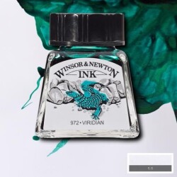 Winsor & Newton Drawing Ink Çizim Mürekkebi 692 Viridian - 1