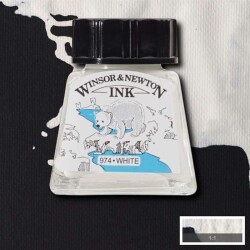 Winsor & Newton Drawing Ink Çizim Mürekkebi 702 White - 1