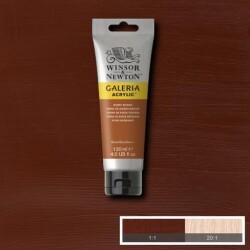 Winsor & Newton Galeria Akrilik Boya 120 ml. 074 Burnt Sienna - 1