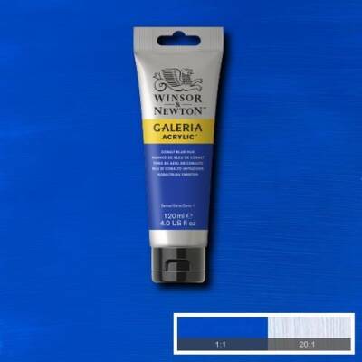 Winsor & Newton Galeria Akrilik Boya 120 ml. 179 Cobalt Blue Hue - 1