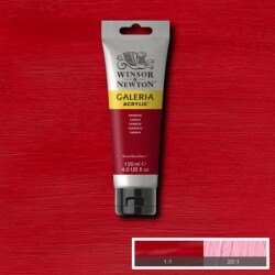 Winsor & Newton Galeria Akrilik Boya 120 ml. 203 Crimson - 1