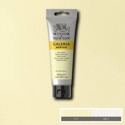 Winsor & Newton Galeria Akrilik Boya 120 ml. 434 Pale Lemon - 1