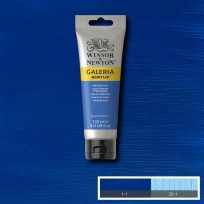 Winsor & Newton Galeria Akrilik Boya 120 ml. 535 Process Cyan - 1