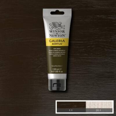 Winsor & Newton Galeria Akrilik Boya 120 ml. 554 Raw Umber - 1