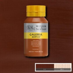 Winsor & Newton Galeria Akrilik Boya 500 ml. 074 Burnt Sienna - 1