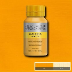 Winsor & Newton Galeria Akrilik Boya 500 ml. 115 Cadmium Yellow Deep Hue - 1