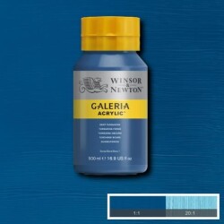 Winsor & Newton Galeria Akrilik Boya 500 ml. 232 Deep Turquoise - 1