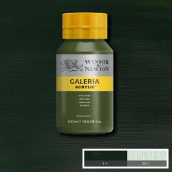 Winsor & Newton Galeria Akrilik Boya 500 ml. 447 Olive Green - 1