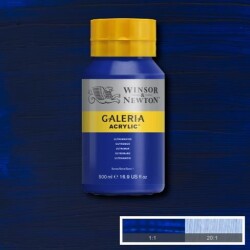 Winsor & Newton Galeria Akrilik Boya 500 ml. 660 Ultramarine - 1