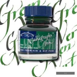 Winsor & Newton Kaligrafi Mürekkebi 30 ml. 289 GREEN - 1