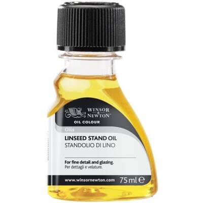 Winsor & Newton Linseed Stand Oil İnceltilmiş Keten Yağı 75 ml. - 1