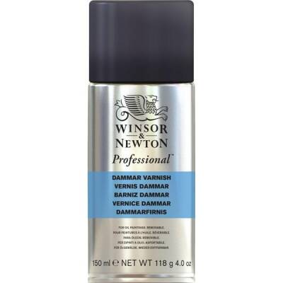 Winsor & Newton Professional Dammar Varnish Sprey Damar Verniği 150 ml. - 1