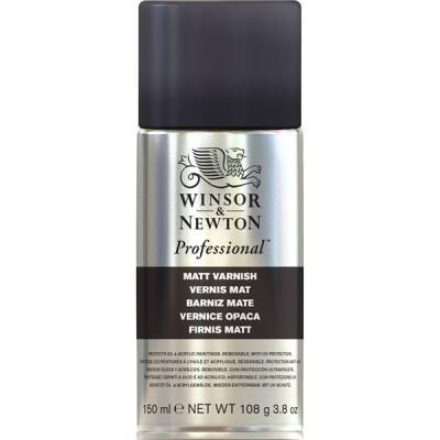 Winsor & Newton Professional Matt Varnish Mat Resim Verniği 150 ml. - 1