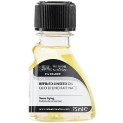 Winsor & Newton Refined Linseed Oil Arıtılmış Keten Yağı 75 ml. - 1