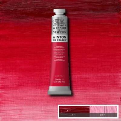 Winsor & Newton Winton Yağlı Boya 200 ml. 1 Permanent Alizarin Crimson - 1