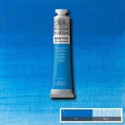 Winsor & Newton Winton Yağlı Boya 200 ml. 10 Cerulean Blue Hue - 1