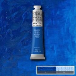 Winsor & Newton Winton Yağlı Boya 200 ml. 15 Cobalt Blue Hue - 1