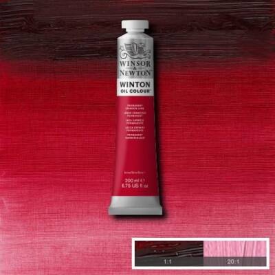 Winsor & Newton Winton Yağlı Boya 200 ml. 17 Permanent Crimson Lake - 1