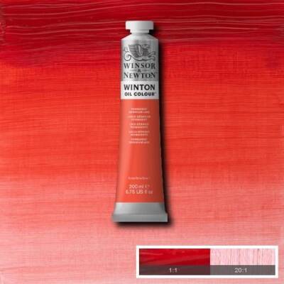 Winsor & Newton Winton Yağlı Boya 200 ml. 22 Permanent Geranium Lake - 1