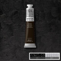 Winsor & Newton Winton Yağlı Boya 200 ml. 24 Ivory Black - 1