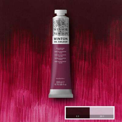 Winsor & Newton Winton Yağlı Boya 200 ml. 250 Quinacridone Deep Pink - 1