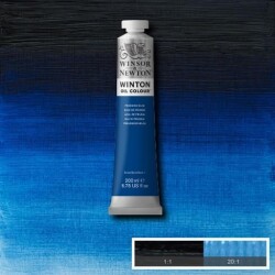 Winsor & Newton Winton Yağlı Boya 200 ml. 33 Prussian Blue - 1