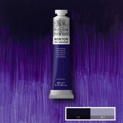 Winsor & Newton Winton Yağlı Boya 200 ml. 406 Dioxazine Blue - 1